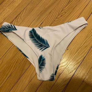 XL tropical bikini bottom